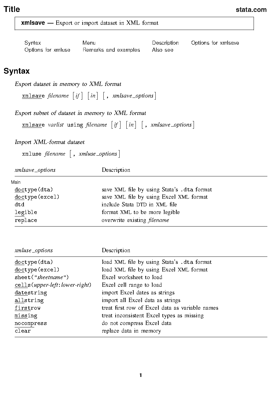 opening xml documents in excel